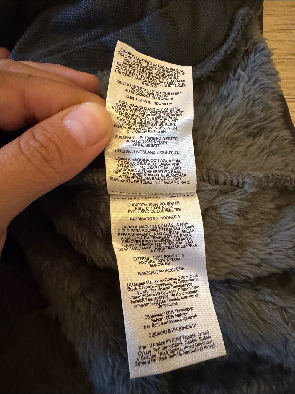 Columbia Women’s 3X Plush Fleece Full Zip Jacket Gray NWT - Picture 5 of 7